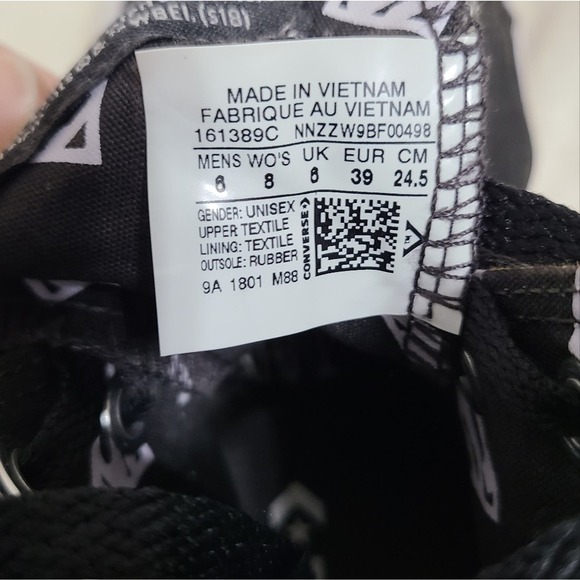 DC Rebirth Converse All Stars Superman Size 8 (Women's) Size 6 (Men's) - Picture 6 of 9